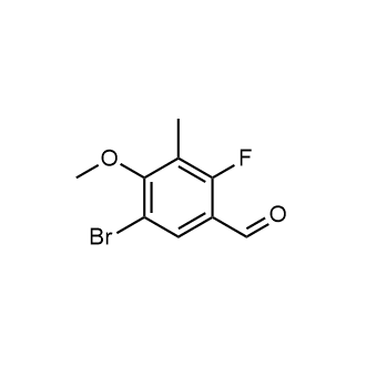 5-Bromo-2-fluoro-4-methoxy-3-methylbenzaldehyde|CS-0191495