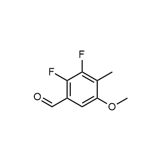 2,3-Difluoro-5-methoxy-4-methylbenzaldehyde|CS-0191502