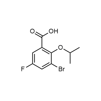 3-Bromo-5-fluoro-2-isopropoxybenzoic acid|CS-0191588