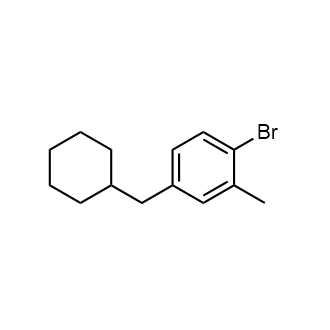 1-Bromo-4-(cyclohexylmethyl)-2-methylbenzene|CS-0191600
