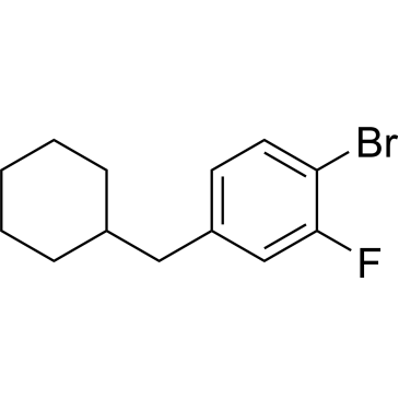 1-Bromo-4-(cyclohexylmethyl)-2-fluorobenzene|CS-0191601