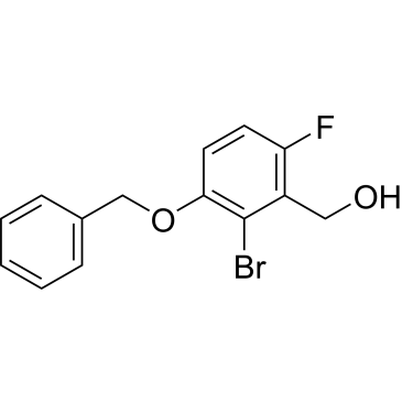 (3-(Benzyloxy)-2-bromo-6-fluorophenyl)methanol|CS-0191715