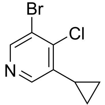 3-Bromo-4-chloro-5-cyclopropylpyridine|CS-0191833