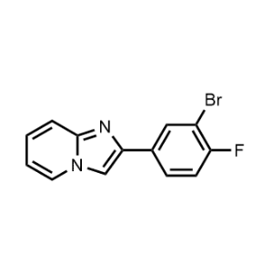 2-(4-Bromo-3-fluorophenyl)imidazo[1,2-a]pyridine|CS-0192106
