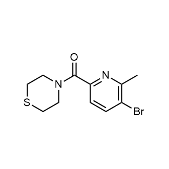 (5-Bromo-6-methylpyridin-2-yl)(thiomorpholino)methanone|CS-0192141