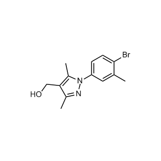 (1-(4-Bromo-3-methylphenyl)-3,5-dimethyl-1H-pyrazol-4-yl)methanol|CS-0192505
