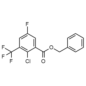 Benzyl 2-chloro-5-fluoro-3-(trifluoromethyl)benzoate|CS-0192714