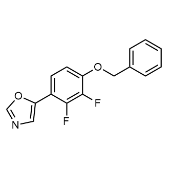 5-(4-(Benzyloxy)-2,3-difluorophenyl)oxazole|CS-0192745