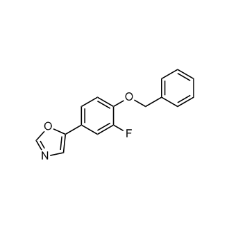 5-(4-(Benzyloxy)-3-fluorophenyl)oxazole|CS-0192782