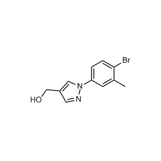 (1-(4-Bromo-3-methylphenyl)-1H-pyrazol-4-yl)methanol|CS-0192917