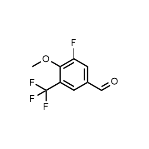 3-Fluoro-4-methoxy-5-(trifluoromethyl)benzaldehyde|CS-0193225