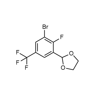 2-[3-Bromo-2-fluoro-5-(trifluoromethyl)phenyl]-1,3-dioxolane|CS-0193327