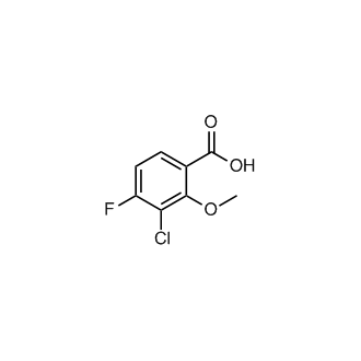 3-Chloro-4-fluoro-2-methoxybenzoic acid|CS-0193513