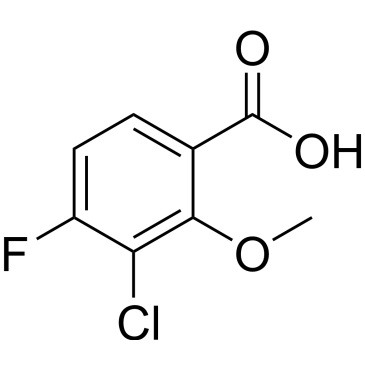 3-Chloro-4-fluoro-2-methoxybenzoic acid|CS-0193513