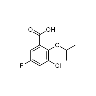 3-Chloro-5-fluoro-2-(propan-2-yloxy)benzoic acid|CS-0193531
