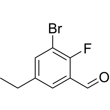 3-Bromo-5-ethyl-2-fluorobenzaldehyde|CS-0193774