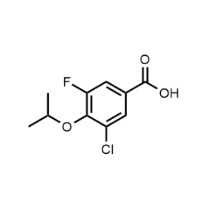 3-Chloro-5-fluoro-4-(1-methylethoxy)-benzoic acid|CS-0193875