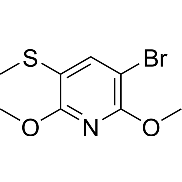 5-Bromo-2,6-dimethoxy-3-methylsulfanylpyridine|CS-0194096