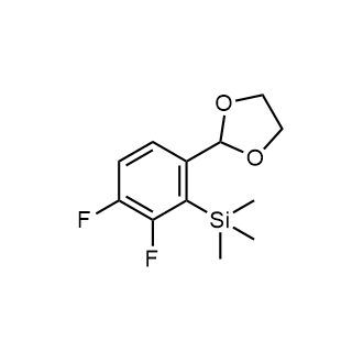 2-[3.4-Difluoro-2-(trimethylsilyl)phenyl]-1,3-dioxolane|CS-0194216