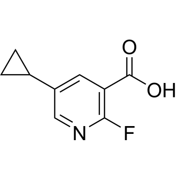 5-Cyclopropyl-2-fluoropyridine-3-carboxylic acid|CS-0194275