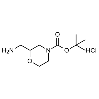 tert-Butyl 2-(aminomethyl)morpholine-4-carboxylate hydrochloride|CS-0196545