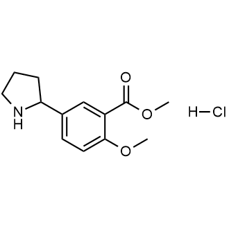 Methyl 2-methoxy-5-(pyrrolidin-2-yl)benzoate hydrochloride|CS-0196975