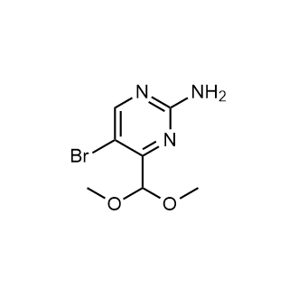 5-Bromo-4-(dimethoxymethyl)pyrimidin-2-amine|CS-0197503