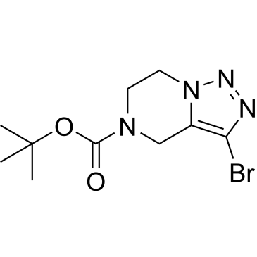 tert-Butyl  3-bromo-6,7-dihydro-[1,2,3]triazolo[1,5-a]pyrazine-5(4h)-carboxylate