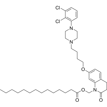 (7-(4-(4-(2,3-Dichlorophenyl)piperazin-1-yl)butoxy)-2-oxo-3,4-dihydroquinolin-1(2H)-yl)methyl tetradecanoate Tetrabenazine Impurity|CS-0197862