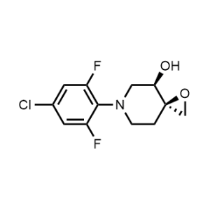 (3R,4R)-6-(4-Chloro-2,6-difluorophenyl)-1-oxa-6-azaspiro[2.5]octan-4-ol|CS-0197892