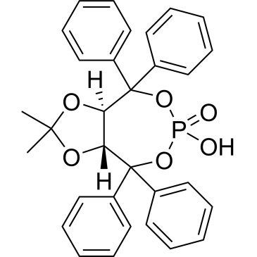 (3aR,8aR)-6-Hydroxy-2,2-dimethyl-4,4,8,8-tetraphenyltetrahydro-[1,3]dioxolo[4,5-e][1,3,2]dioxaphosphepine 6-oxide|CS-0197920