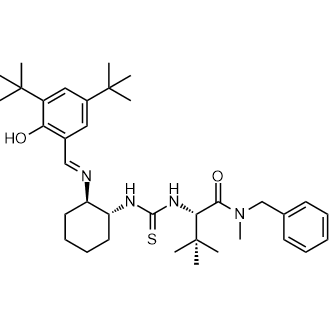 (S)-2-[[(1R,2R)-2-[[[3,5-Bis(tert-butyl)-2-hydroxyphenyl]methylene]amino]cyclohexyl]thioureido]-N-benzyl-N,3,3-trimethylbutanamide|CS-0197952