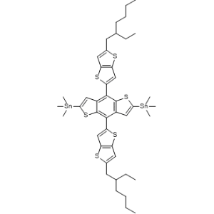 [4,8-Bis[5-(2-ethylhexyl)thieno[3,2-b]thiophen-2-yl]benzo[1,2-b:4,5-b']dithiophene-2,6-diyl]bis(trimethylstannane)|CS-0198538