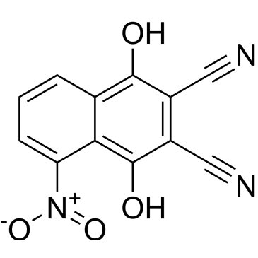 2,3-Dicyano-1,4-dihydroxy-5-nitronaphthalene|CS-0198585