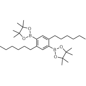1,4-Bis(4,4,5,5-tetramethyl-1,3,2-dioxaborolan-2-yl)-2,5-dihexylbenzene|CS-0198677