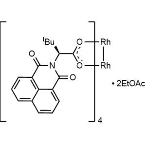 Rhodium, tetrakis[μ-[(αS)-α-(1,1-dimethylethyl)-1,3-dioxo-1H-benz[de]isoquinoline-2(3H)-acetato-κO2:κO2′]]di-, (Rh-Rh)-EA adduct|CS-0198891