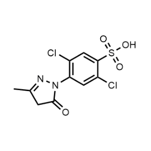 2,5-Dichloro-4-(3-methyl-5-oxo-4,5-dihydro-1H-pyrazol-1-yl)benzenesulfonic acid|CS-0199476