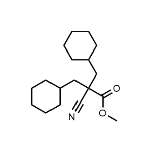 Methyl 2-cyano-3-cyclohexyl-2-(cyclohexylmethyl)propanoate|CS-0199800