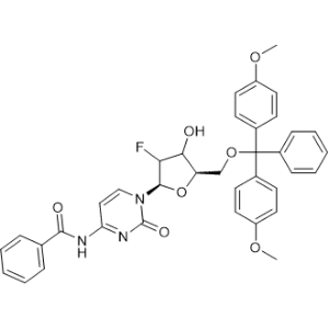 N-(1-((2R,5R)-5-((Bis(4-methoxyphenyl)(phenyl)methoxy)methyl)-3-fluoro-4-hydroxytetrahydrofuran-2-yl)-2-oxo-1,2-dihydropyrimidin-4-yl)benzamide|CS-0199818