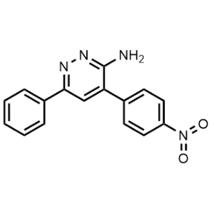 4-(4-Nitrophenyl)-6-phenyl-3-pyridazinamine|CS-0199952