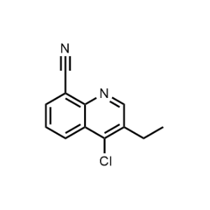 4-Chloro-3-ethylquinoline-8-carbonitrile|CS-0200025