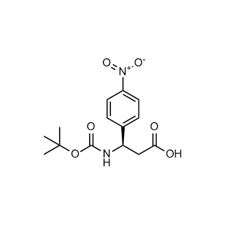 (R)-3-((tert-Butoxycarbonyl)amino)-3-(4-nitrophenyl)propanoic acid|CS-0200086