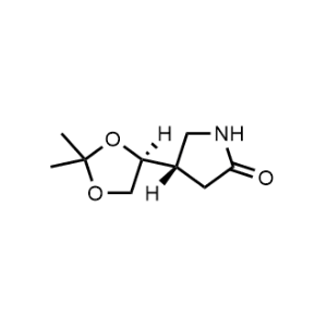rel-(4R)-4-[(4R)-2,2-Dimethyl-1,3-dioxolan-4-yl]-2-pyrrolidinone|CS-0200184