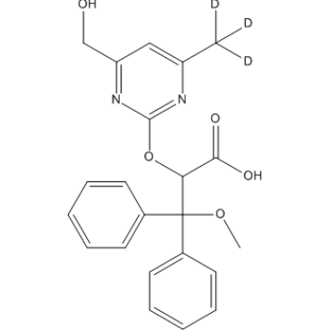 (rac)-4-Hydroxymethyl Ambrisentan-d3