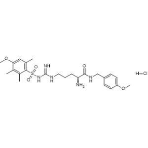 Nω-(4-Methoxy-2,3,6-trimethylbenzenesulfonyl)-L-arginine-4-methoxybenzylamide hydrochloride|CS-0201760