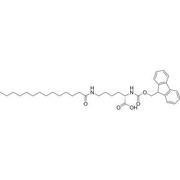 Nα-[(9H-Fluoren-9-ylmethoxy)carbonyl]-Nε-tetradecanoyl-L-lysine|CS-0201784