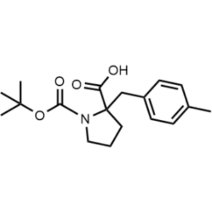 Boc-α-(4-methylbenzyl)-DL-Pro-OH|CS-0201843