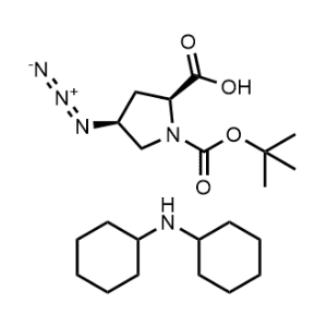 N-Boc-cis-4-azido-L-proline (dicyclohexylammonium) salt|CS-0201853