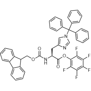 Nα-Fmoc-N(im)-trityl-L-histidine pentafluorophenyl ester|CS-0201953