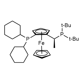 (S)-1-[(R)-2-(Dicyclohexylphosphino)ferrocenyl]ethyldi-tert-butylphosphine|CS-0201964